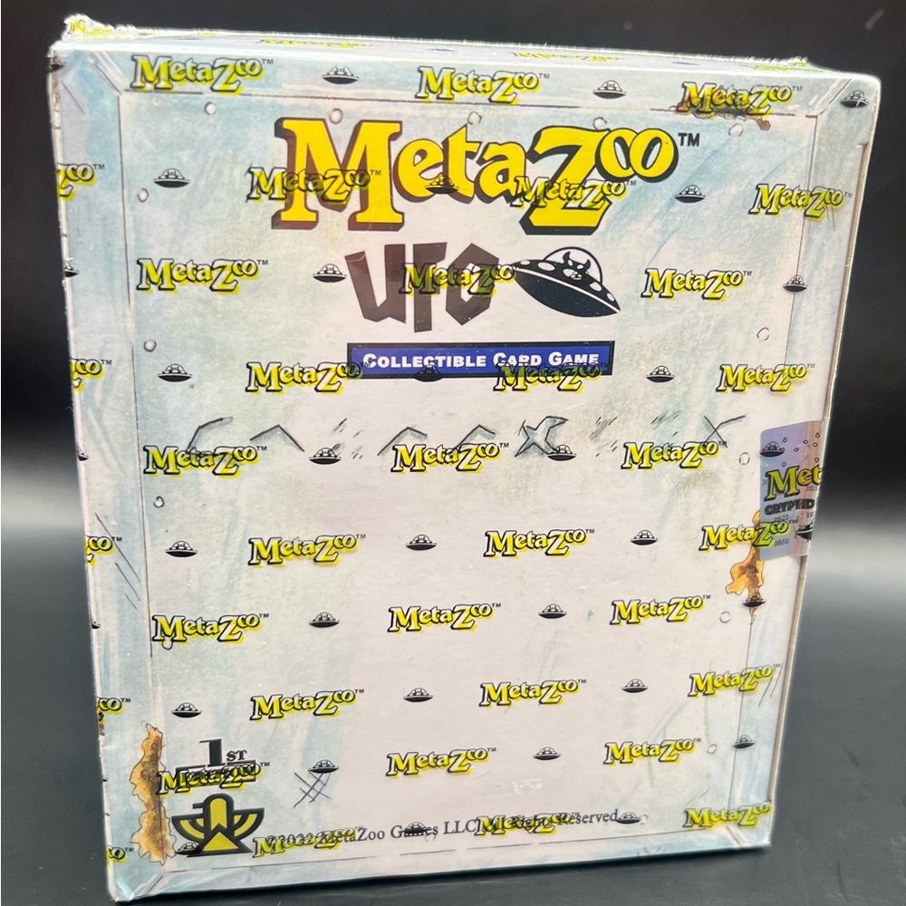 MetaZoo UFO Collectible Card Game Box -‎ White & Yellow- Sealed